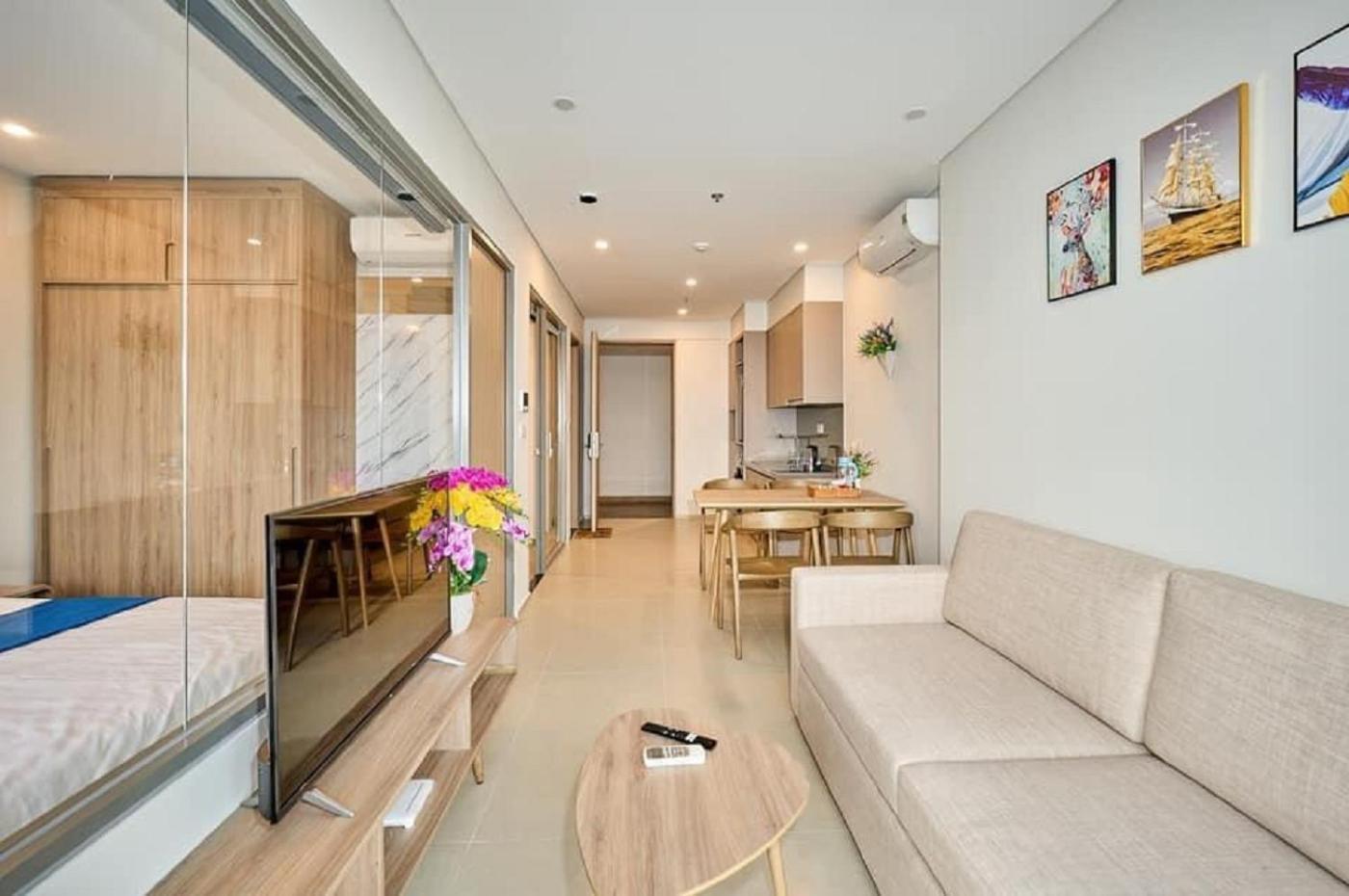 Vung Tau The Song Apartment - Ruby Homestay Eksteriør billede