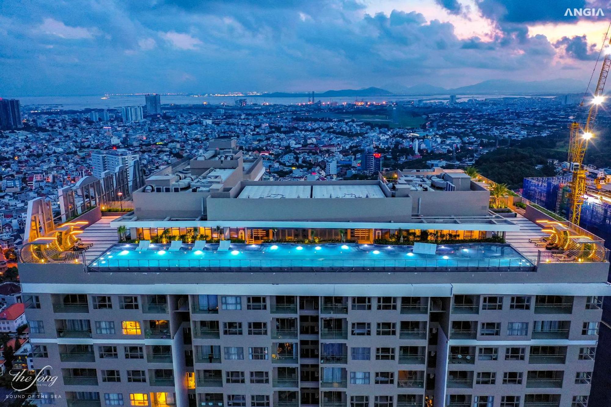 Vung Tau The Song Apartment - Ruby Homestay Eksteriør billede
