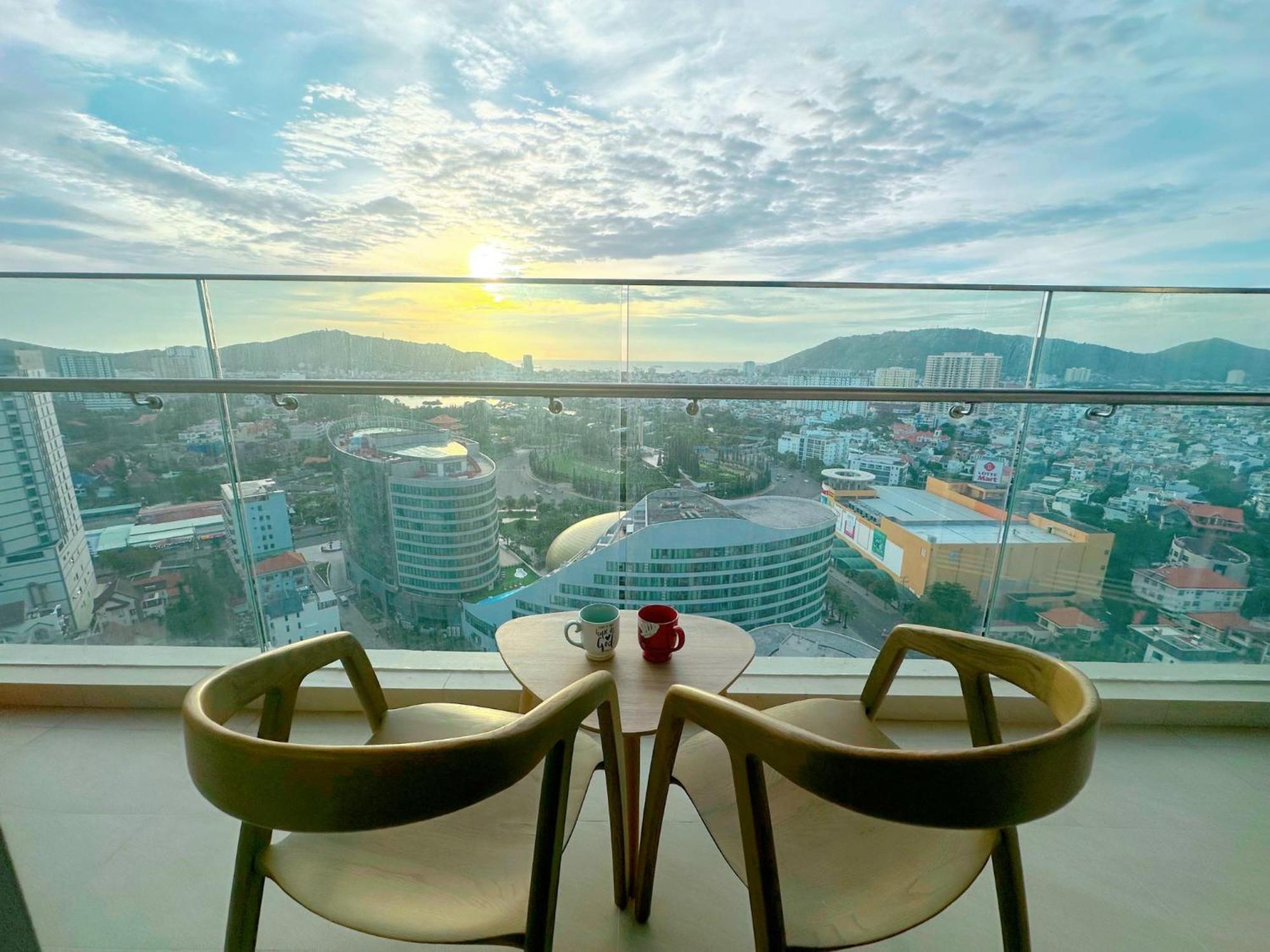 Vung Tau The Song Apartment - Ruby Homestay Eksteriør billede