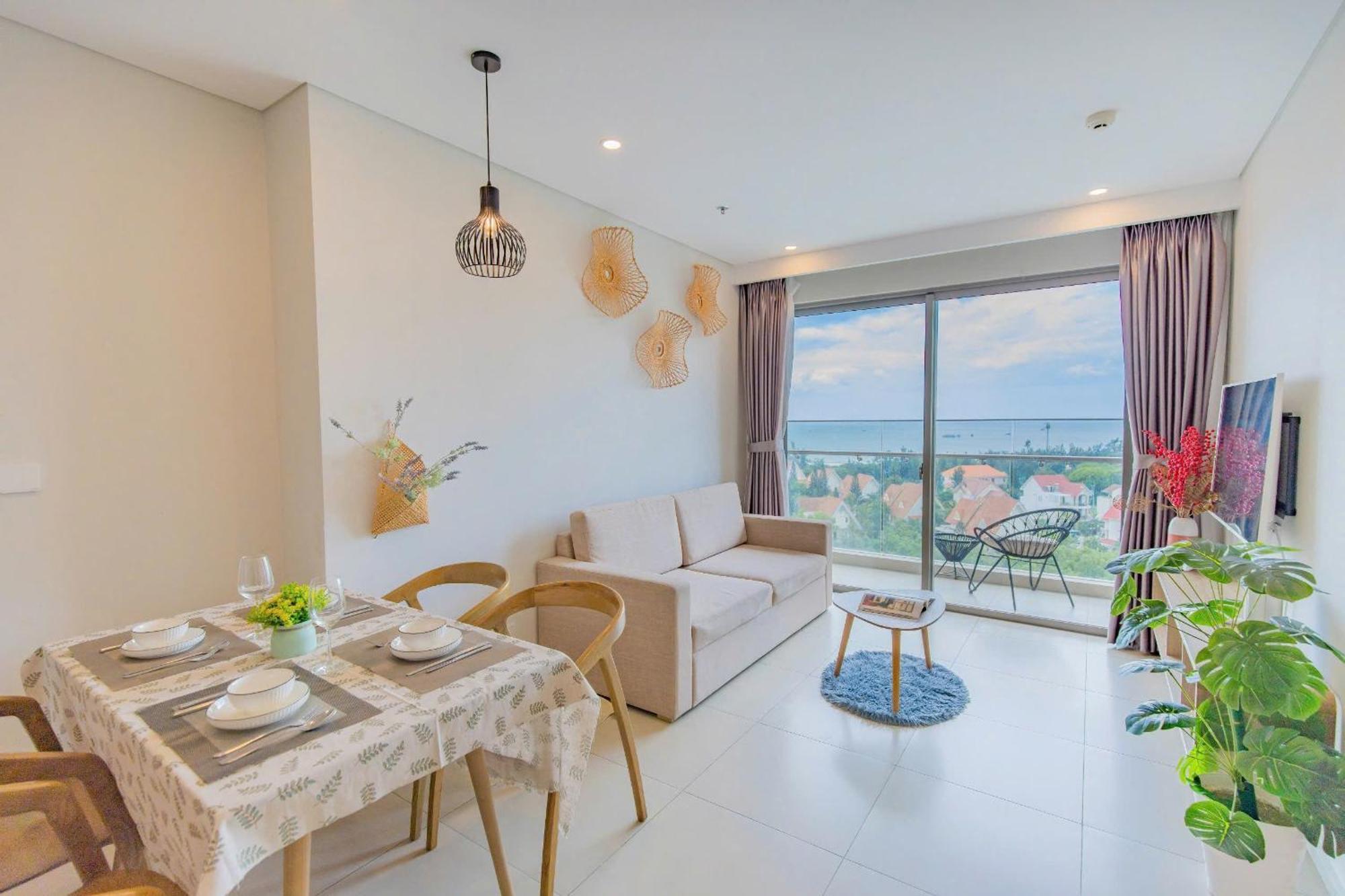 Vung Tau The Song Apartment - Ruby Homestay Eksteriør billede