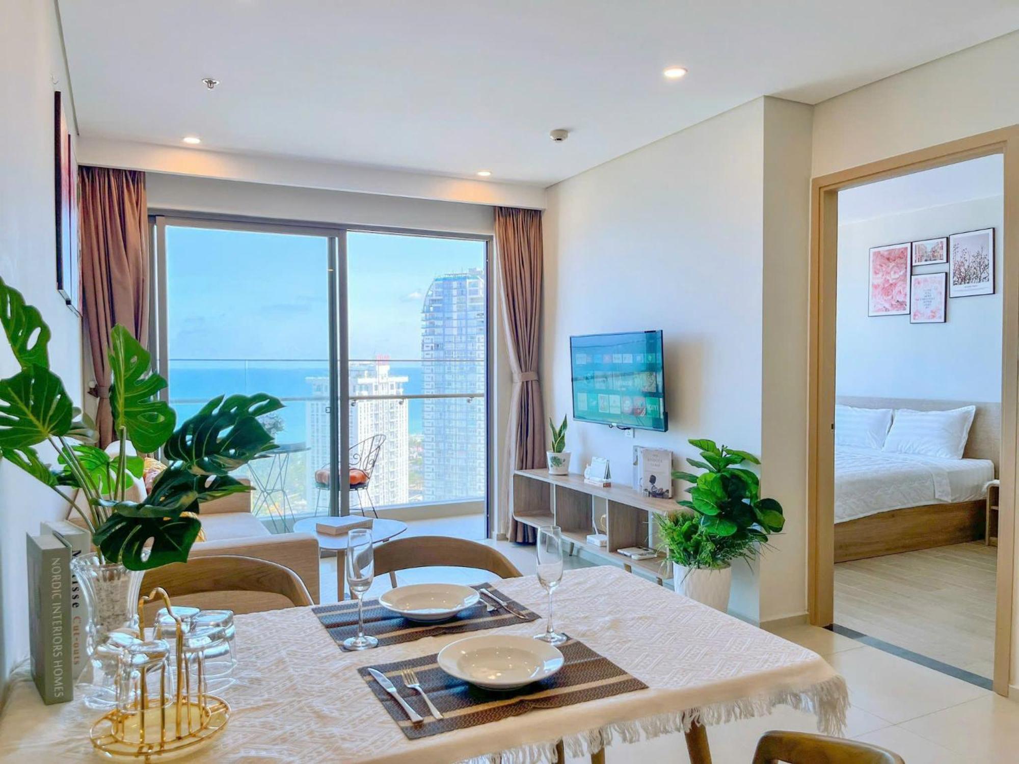 Vung Tau The Song Apartment - Ruby Homestay Eksteriør billede