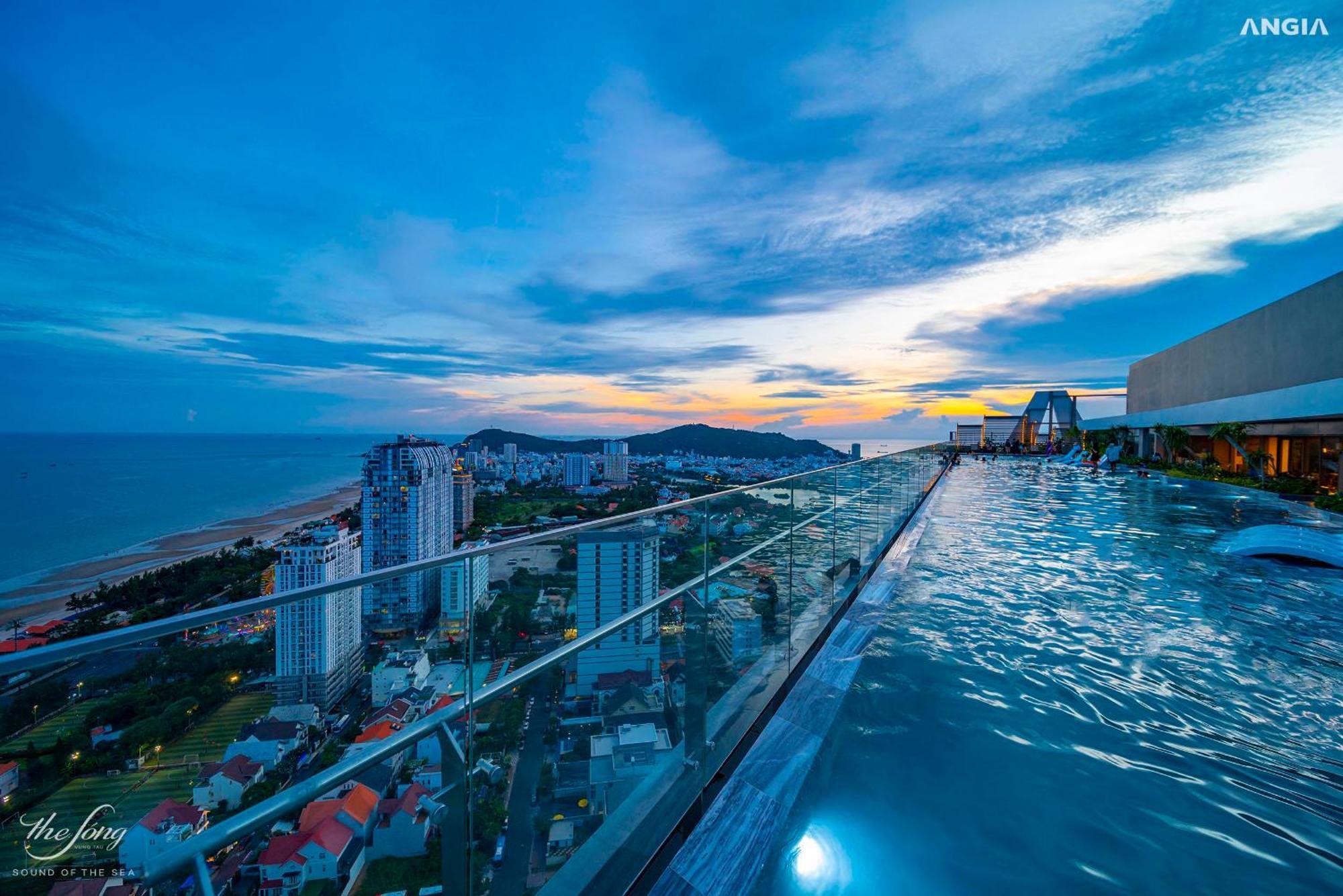 Vung Tau The Song Apartment - Ruby Homestay Eksteriør billede